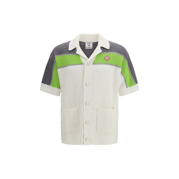 Casablanca Men Crochet Shirt